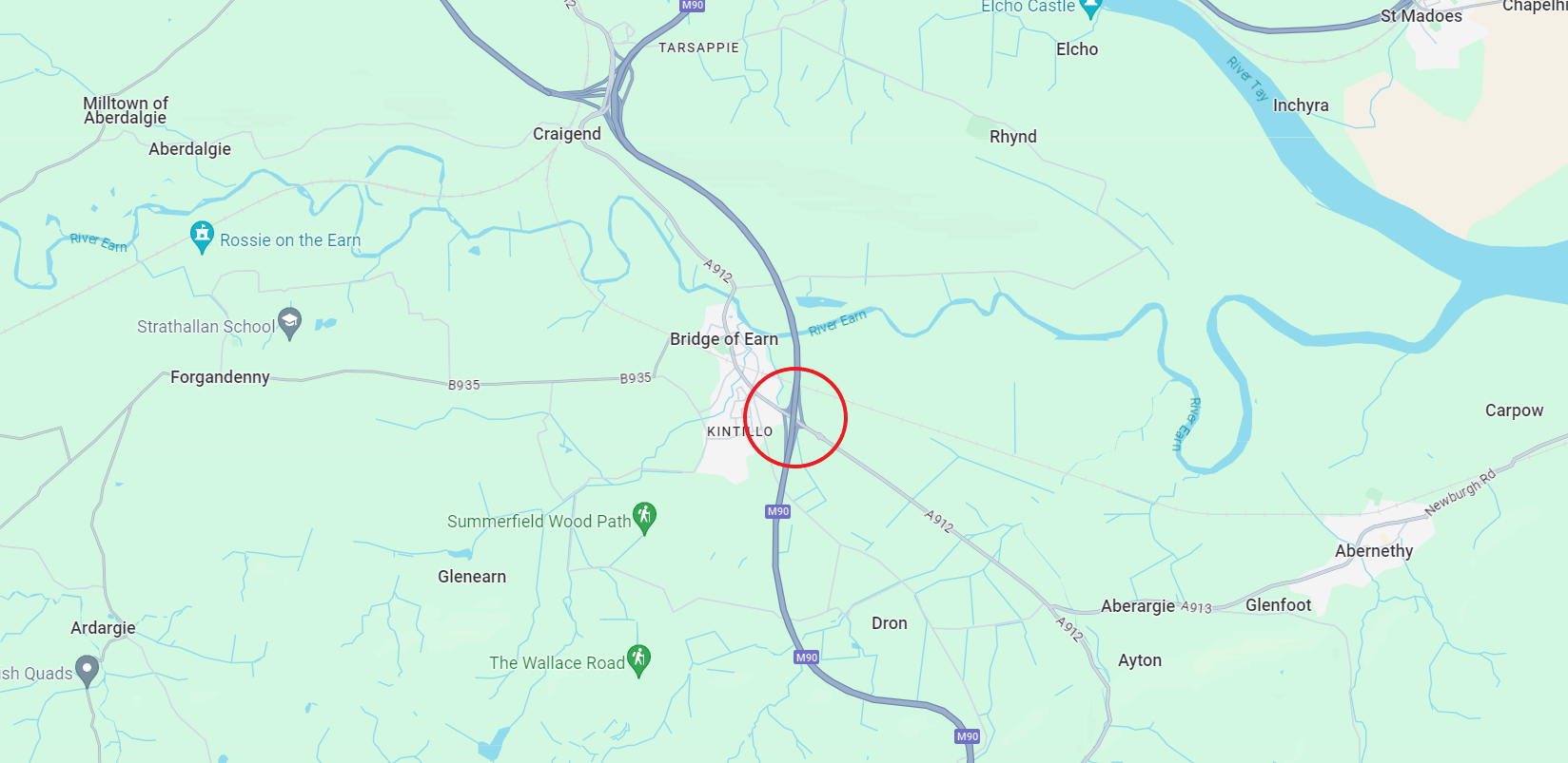 M90 Muirmont Bridge Inspection works