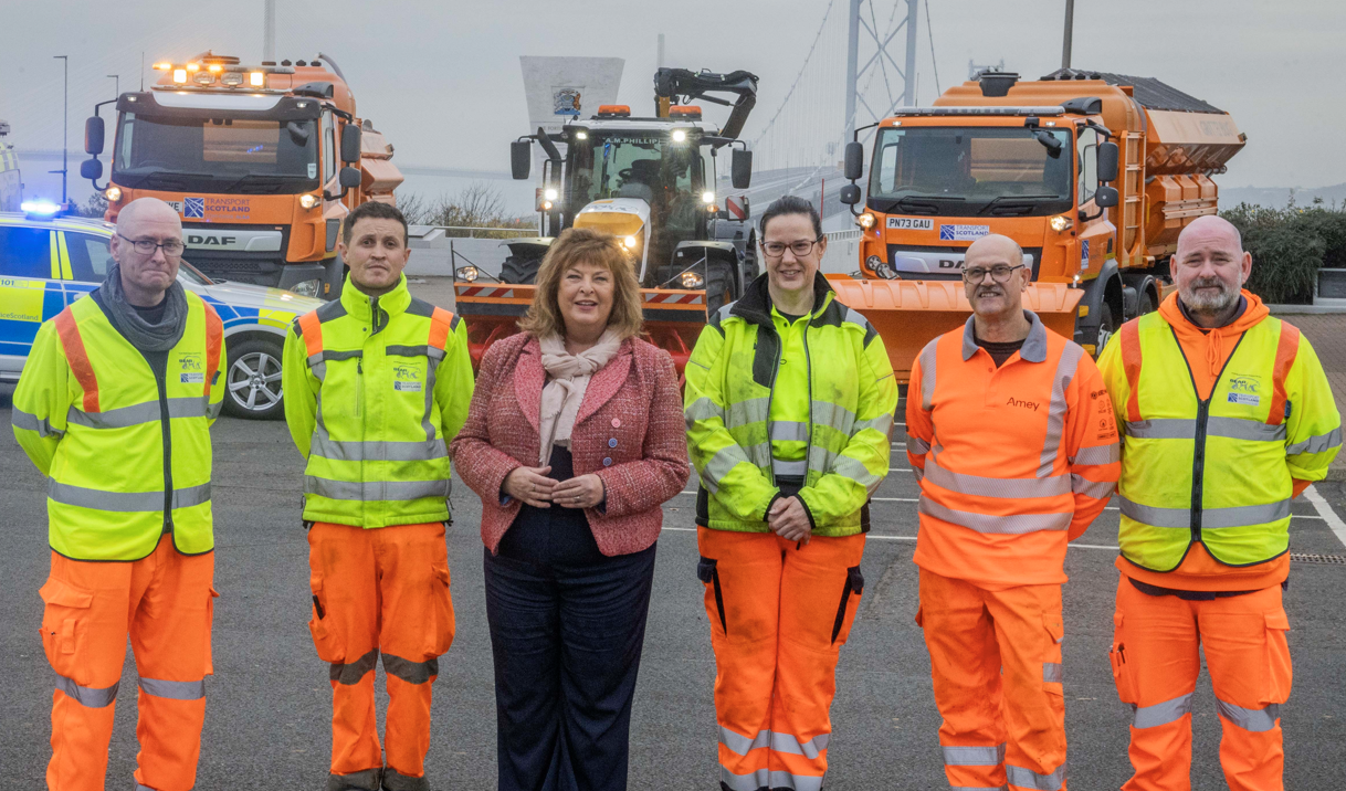 Fiona Hyslop and BEAR team